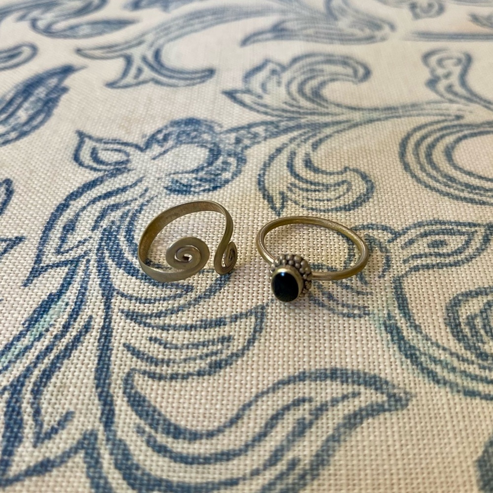 Light Gold Ring Set